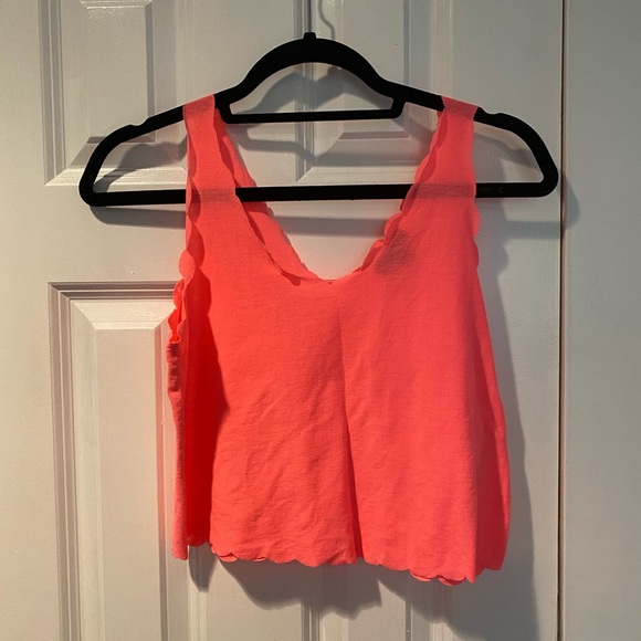 TopShop Pink US 4 Crop Top - Picture 2 of 5